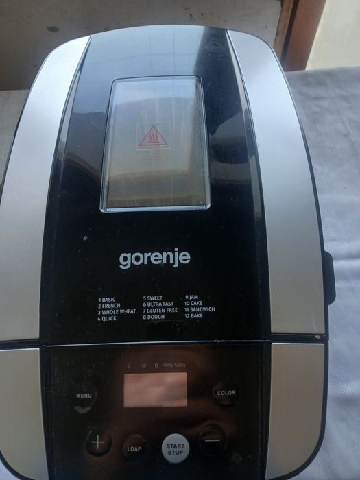 Хлебопекарна gorenje