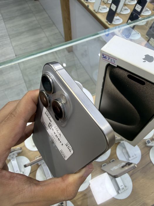iPhone 15 Pro Max 256gb ideal 3 oy garantiya!