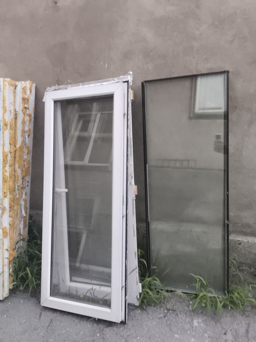 Окна б/у, пластик