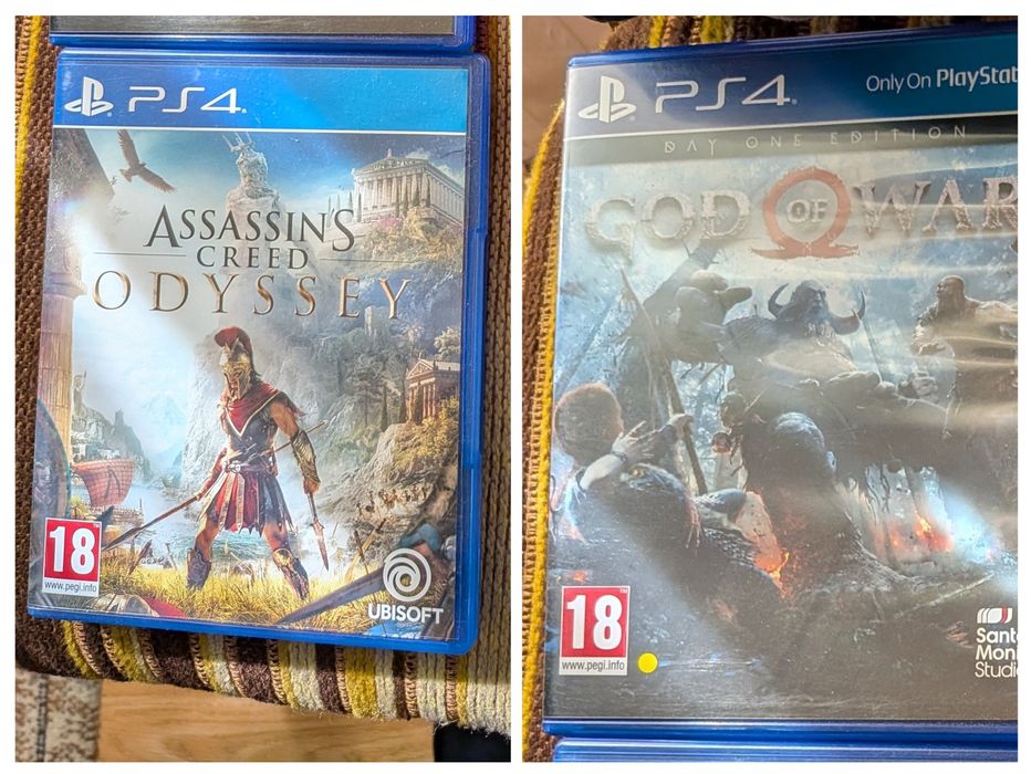 Assassins Creed Odyssey + God of War PS4