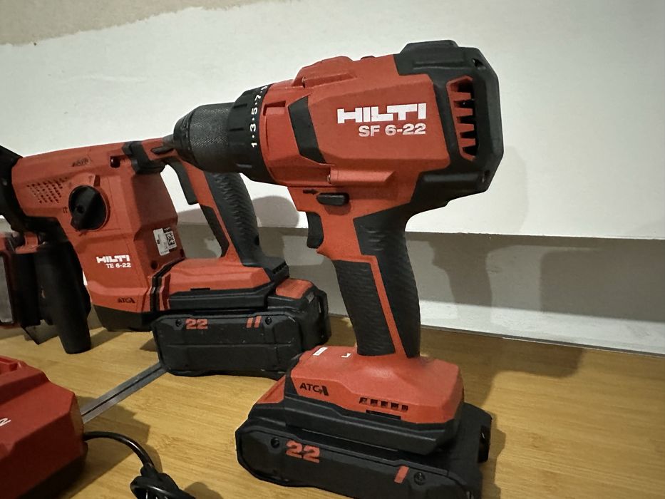 Hilti set nuron flex rotopercutor si filetanta