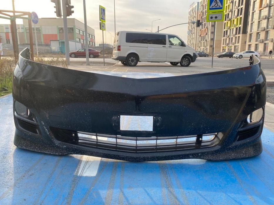 Передний бампер на альфард