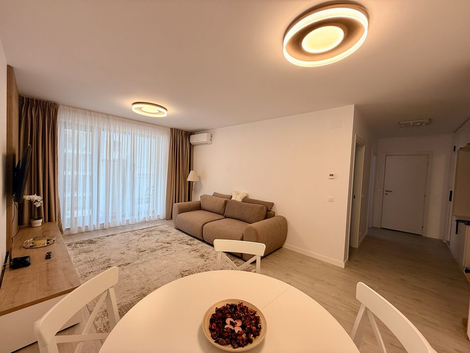 Prima închiriere | Apartament 2 camere | Greenfield Băneasa | Parcare inclusă