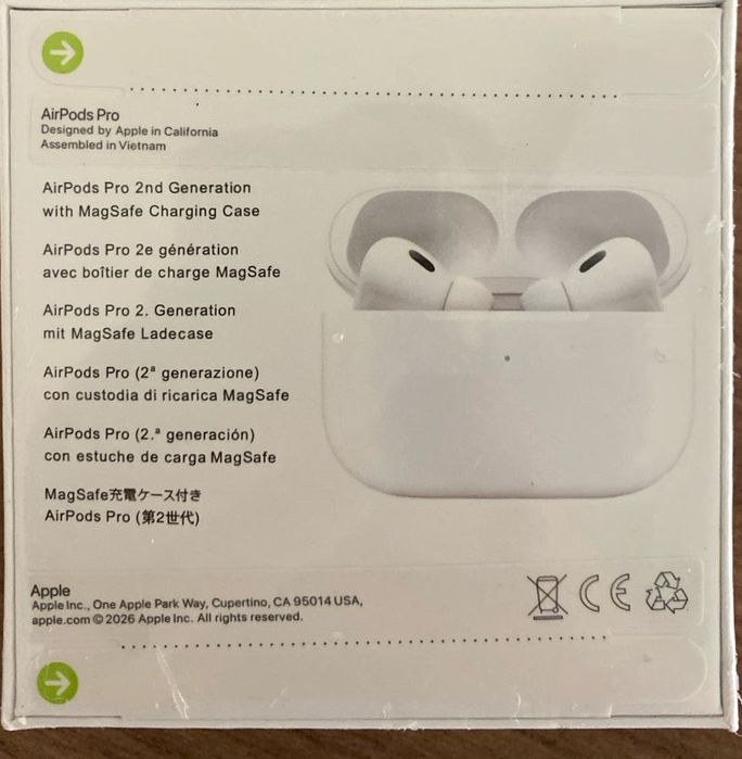 AirPods Pro 2nd generation новые запечатанные