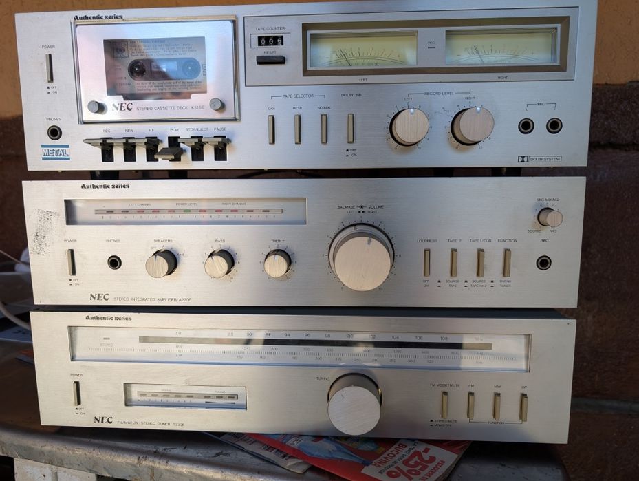Nec technics amplificator Authentic series