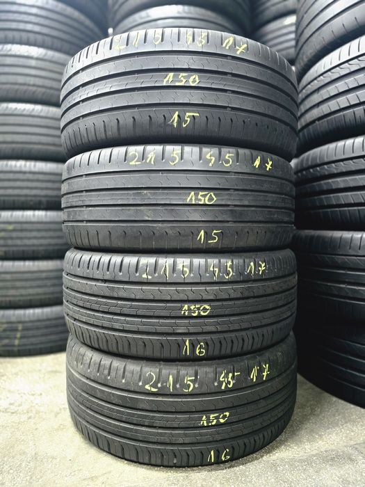 4x 215/45/17 VARA CONTINENTAL Stare excelentă