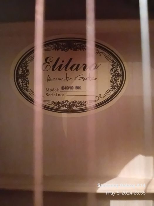 Gitara Elitaro Accustic