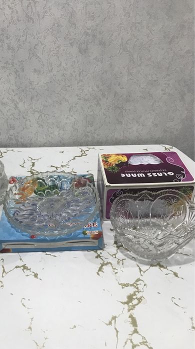 Вазы хрустальные