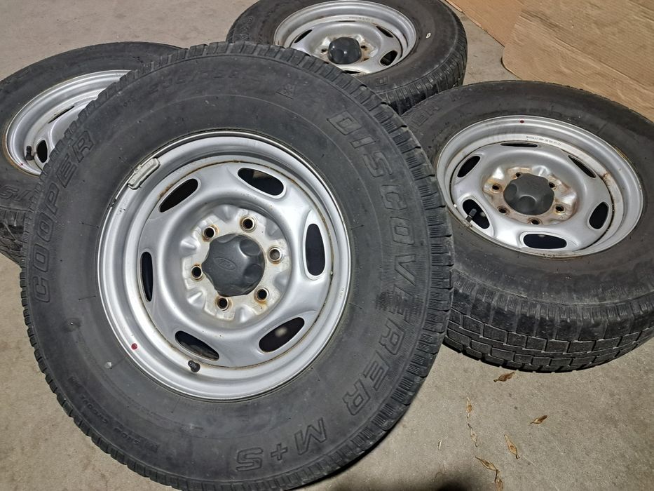 4бр. 6х139.7/15 с гуми Ford Ranger Mazda Mitsubishi L200 6x139,7/15 Фо