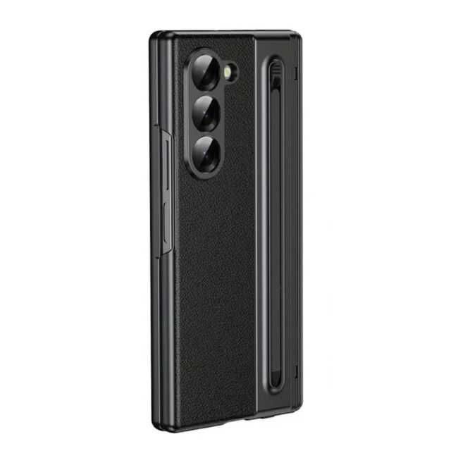 Husa Piele cu Pen  Samsung Z Fold 4/5/6/7 protectie ecran inclusa