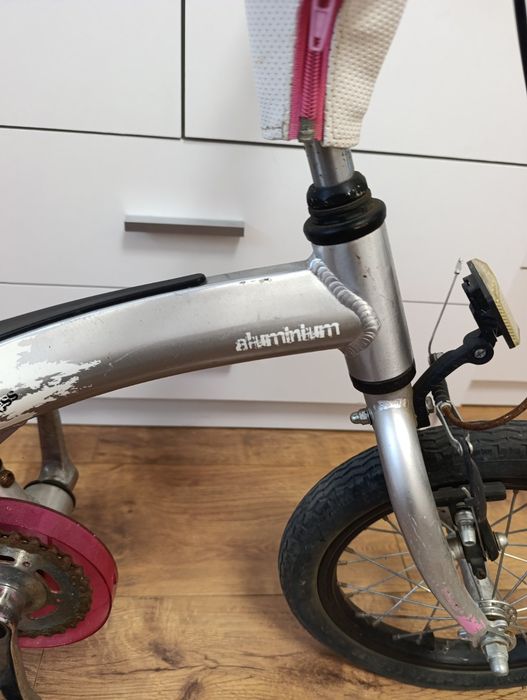 Детско алуминиево колело Imaginarium Bike in progress,14' ,със сваляеми педали