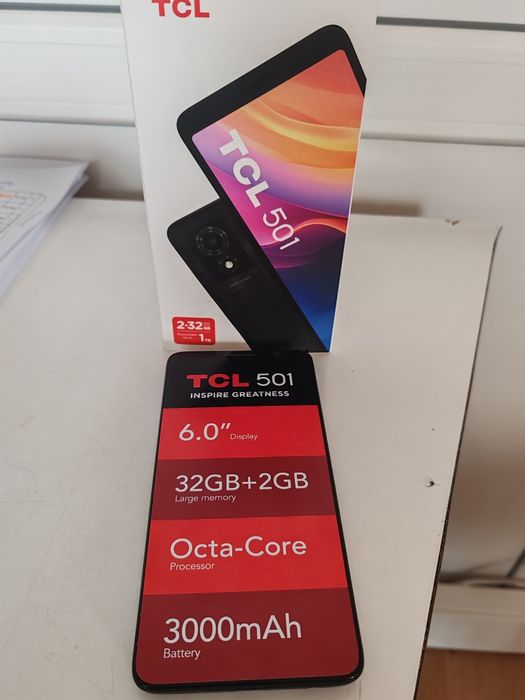 Telefon TCL 501,nou nouț ,sigilat in cutie