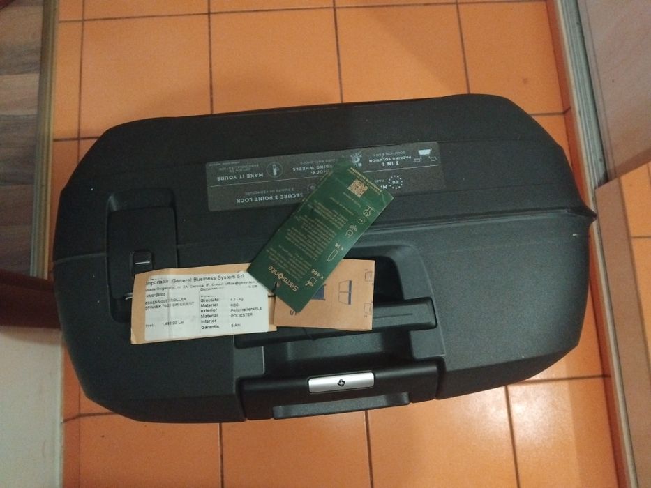 Troller Valiză Tip Spinner Samsonite NOU Cu Etichetă