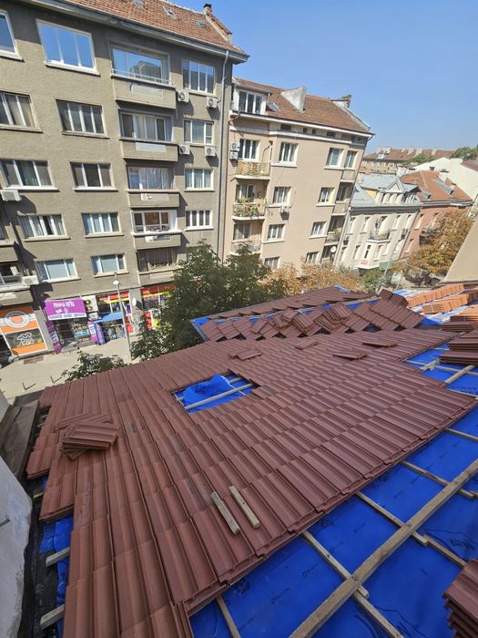 Ремонт на покриви,Частични ремонти,Водостоци, Нови покриви, Улуци