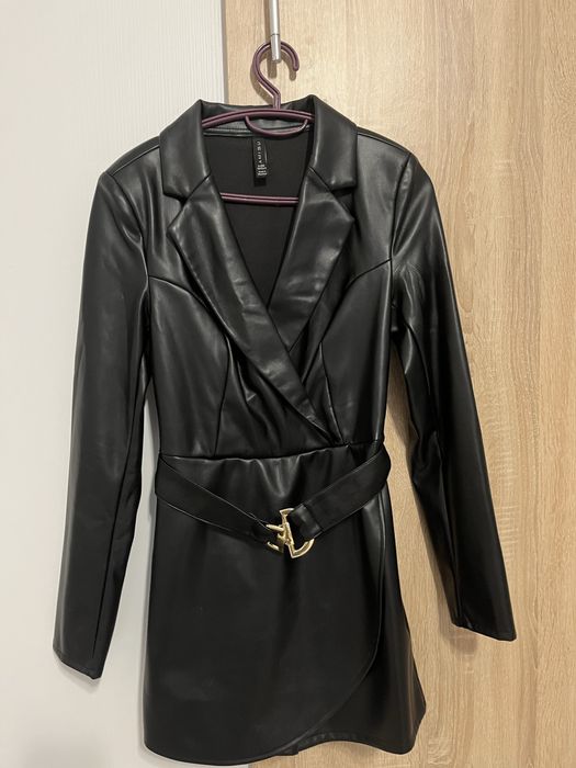 Дамски кожен гащеризон размер С