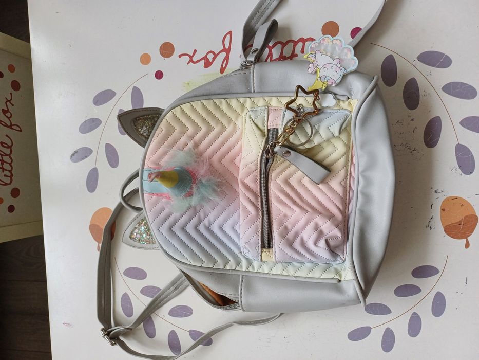 Ghiozdan rucsac gradinita albina unicorn pinguin Sammies Samsonite