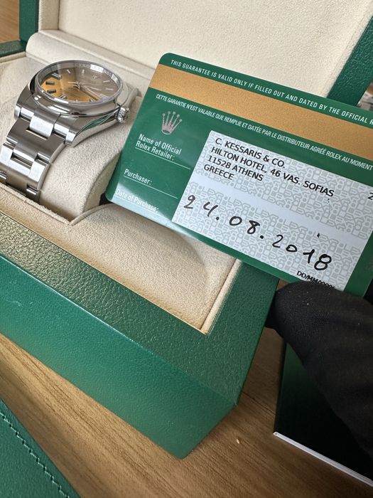 ceas Rolex Oyster Perpetual Bronze 36