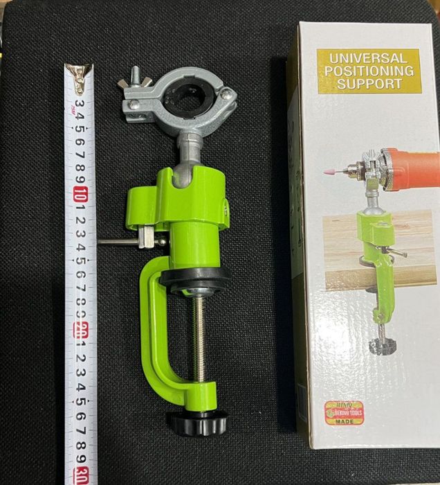 Тиски настольные тиска tiski tiska
Держатель для дрели на струбцине 23