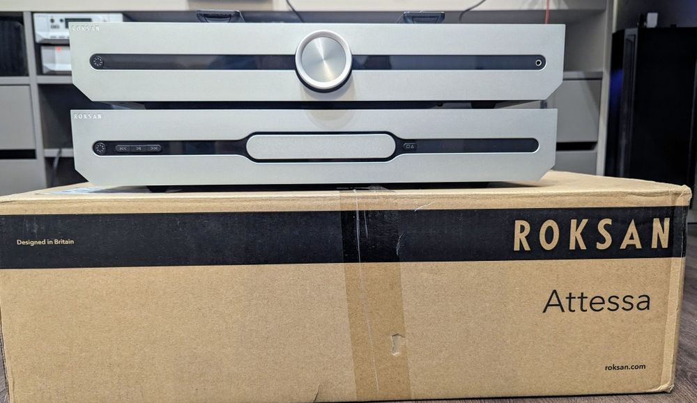 Roksan Attessa Integrated & Attessa Cd Стерео усилвател и CD
