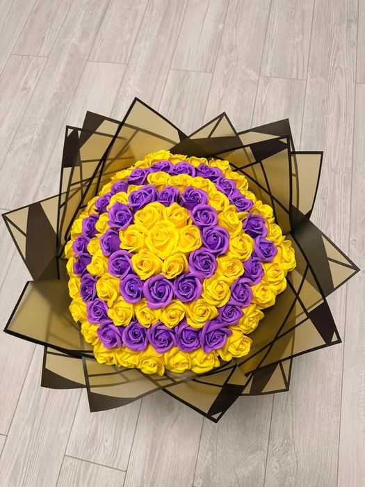 Buchet 101 trandafiri de sapun