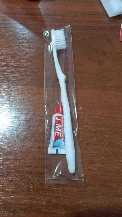 Одноразовый зубной набор для гостиниц