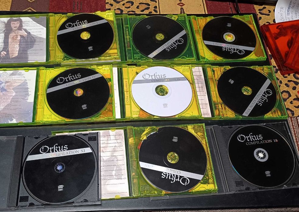 Orkus - 14 albume Black Metal, Gothik Rock