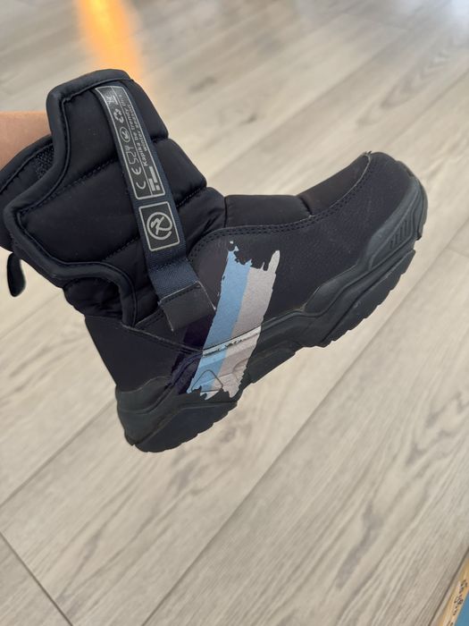 Сапоги зимние синие