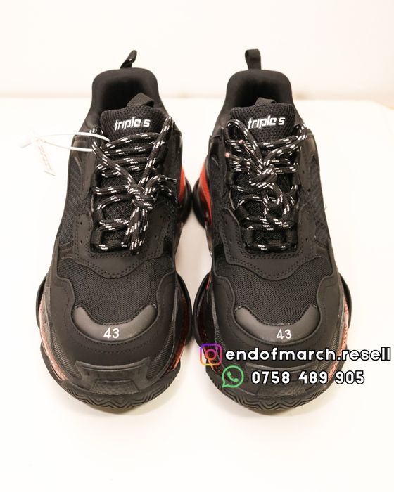 Balenciaga Triple S Red