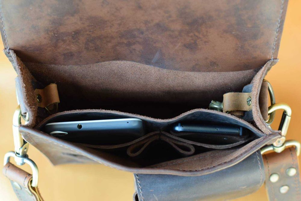 Чанта от естествена кожа