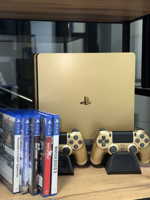 Playstation 4 Slim золото плейстейшен 4 слим сони пс4 sony ps4 Алматы