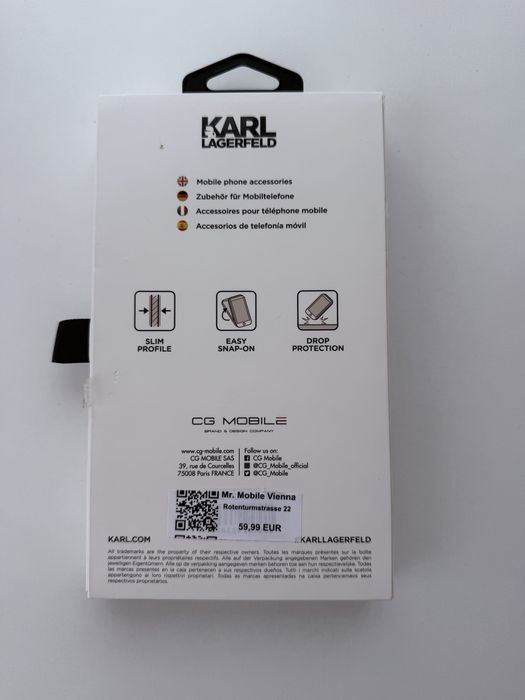 Калъф Karl Lagerfeld Apple iphone 14 pro