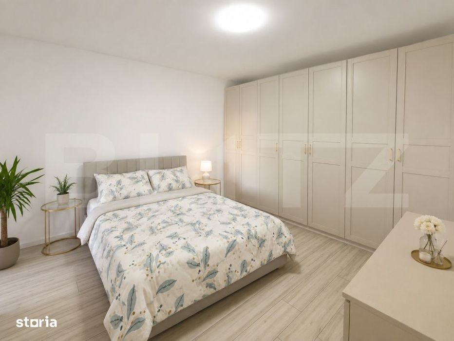 Casa tip duplex, 65 mp, curte 250 mp, zona Sud-Vest