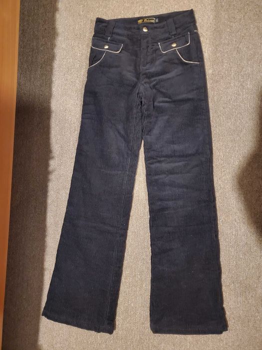 Новые вельветовые брюки для девочек, размер 40-42