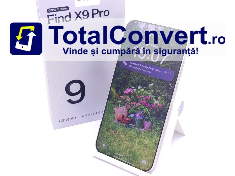 Oppo Find X9 Pro 512GB Silk White 16GB, Garantie 24 luni | #D92419