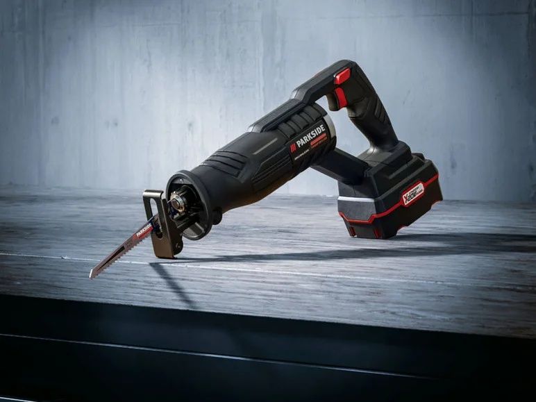 Нов Акумулаторен Безчетков Саблен Трион PARKSIDE Performanse 20V.