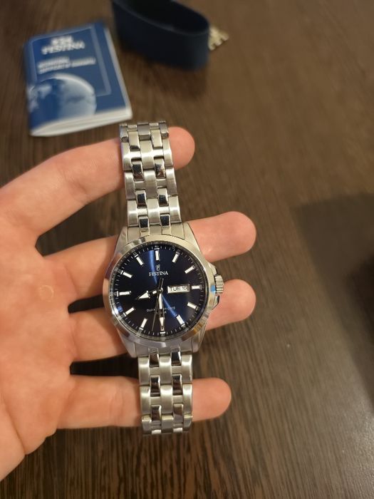 Festina Classics Quartz Day/Date men's watch КАТО НОВ