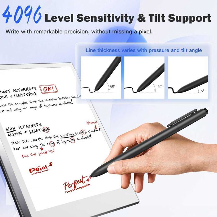 Stylus Pen pentru Remarkable 2 - palm rejection/tilt/pressure
