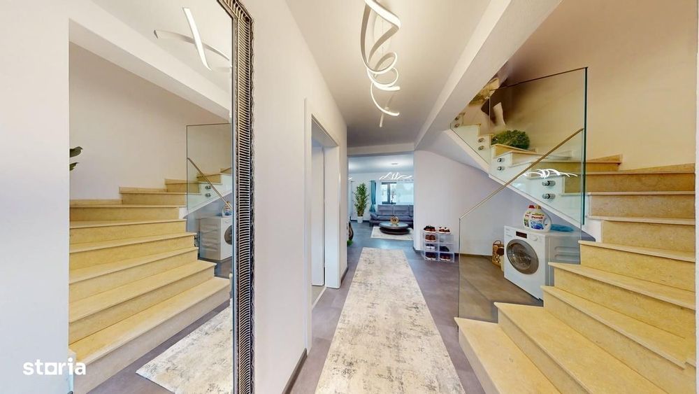 Casă premium - 108 mpu, teren 284 mp, mobilată Rovere, zonă liniștită