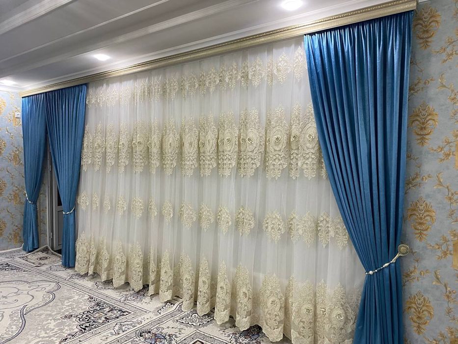 Zamonaviy pardalar tikamiz yuvish xizmatlari xam bor