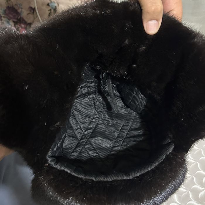 ушанка норковая шапка
