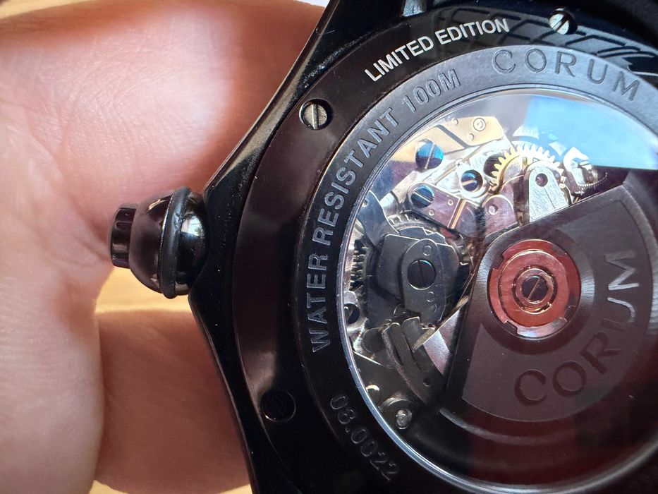 Corum Bubble Day Of The Death 47mm Limited Edition 88бр/Chronograph Titanium