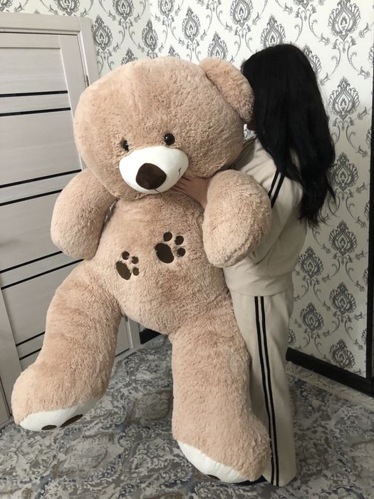 Yangi o‘yinchoq ayiqcha – 1.5 metr, bejiviy