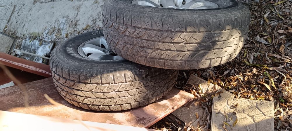 Диски с резиной R17 Prado