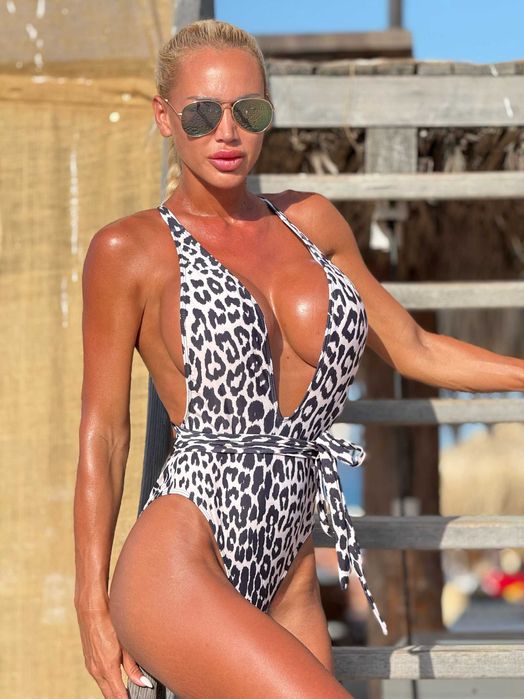 Леопардов Цял Бански - размери S, M, L, XL