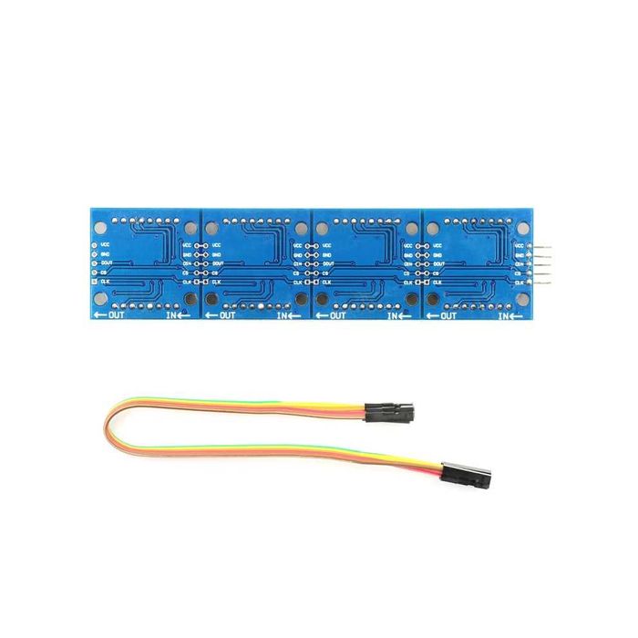 Матрица светодиодная 8x8x4 max7219 на Arduino