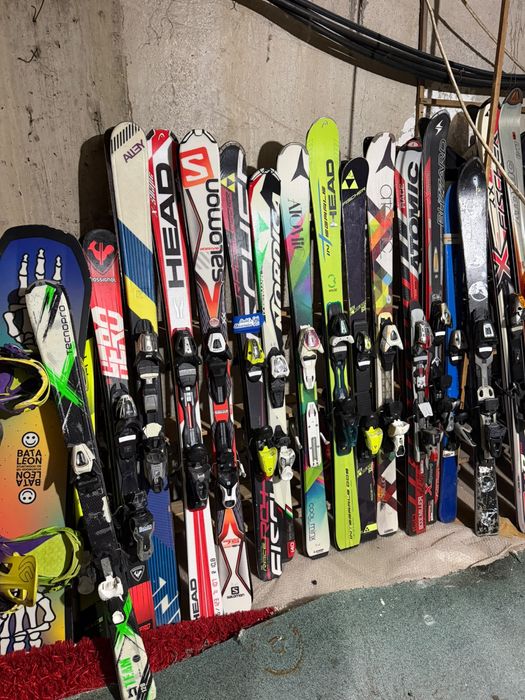 Ski schiuri Fischer, Head, Salomon, Rossignol