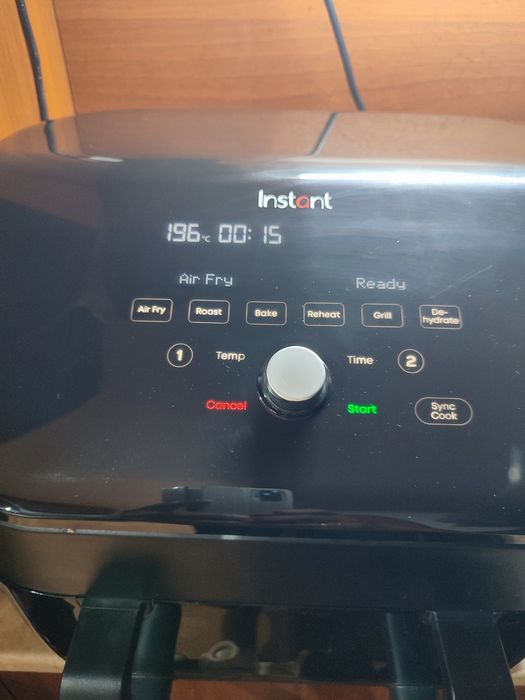Уред за здравословно готвене INSTANT VORTEX PLUS VERSAZONE 8.5L , 1 ИЛИ 2 ЗОНИ, ЧЕРЕН