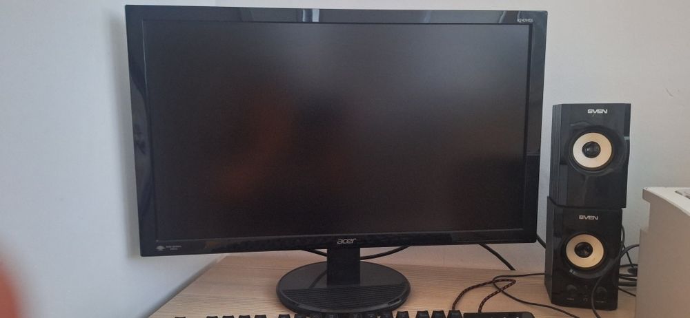 Игровой ПК + Монитор 24" + Принтер HP P