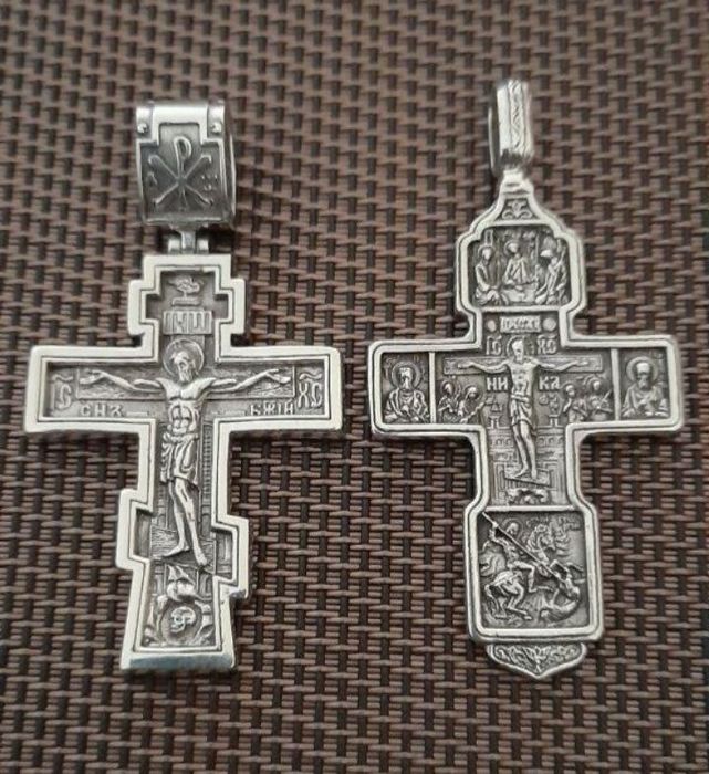 Крест,серебро 925пр.