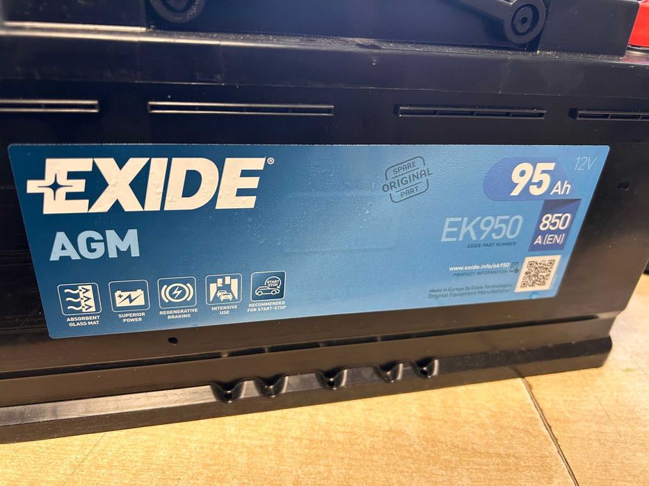 Baterie EXIDE START-STOP AGM 95Ah 12V 850A